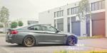BMW M4 Coupe on Golden ADV.1 Wheels 2014 года